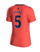 Everton Michael Keane #5 Venkovní Dres pro Dámské 2023-24 Krátký Rukáv